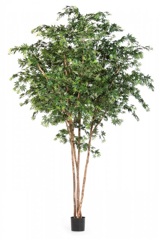 28511N-FR-skusstvennyi-zelenyi-klen-na-naturalnom-stvole-330-cm